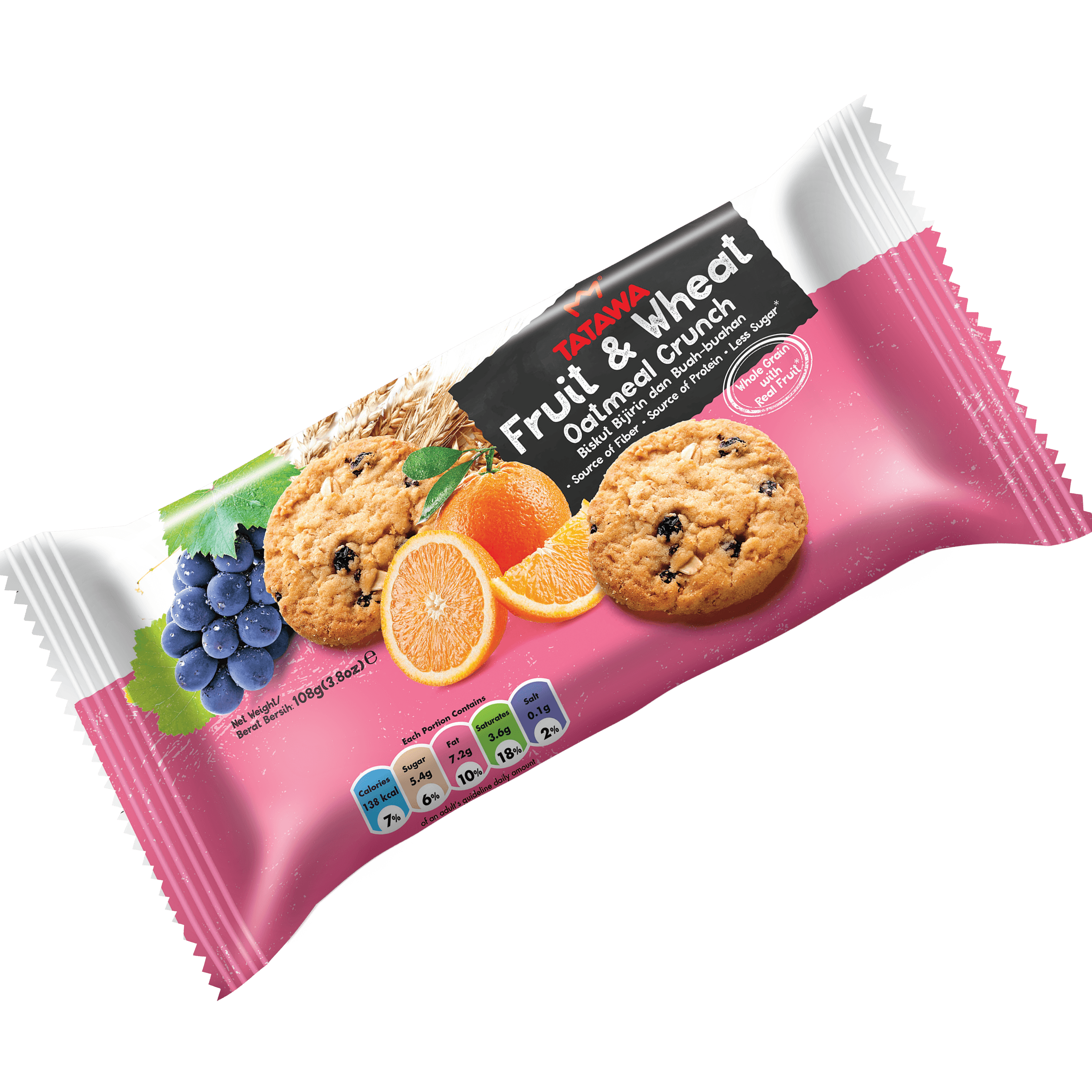 Fruits & Wheat Cookies 108g