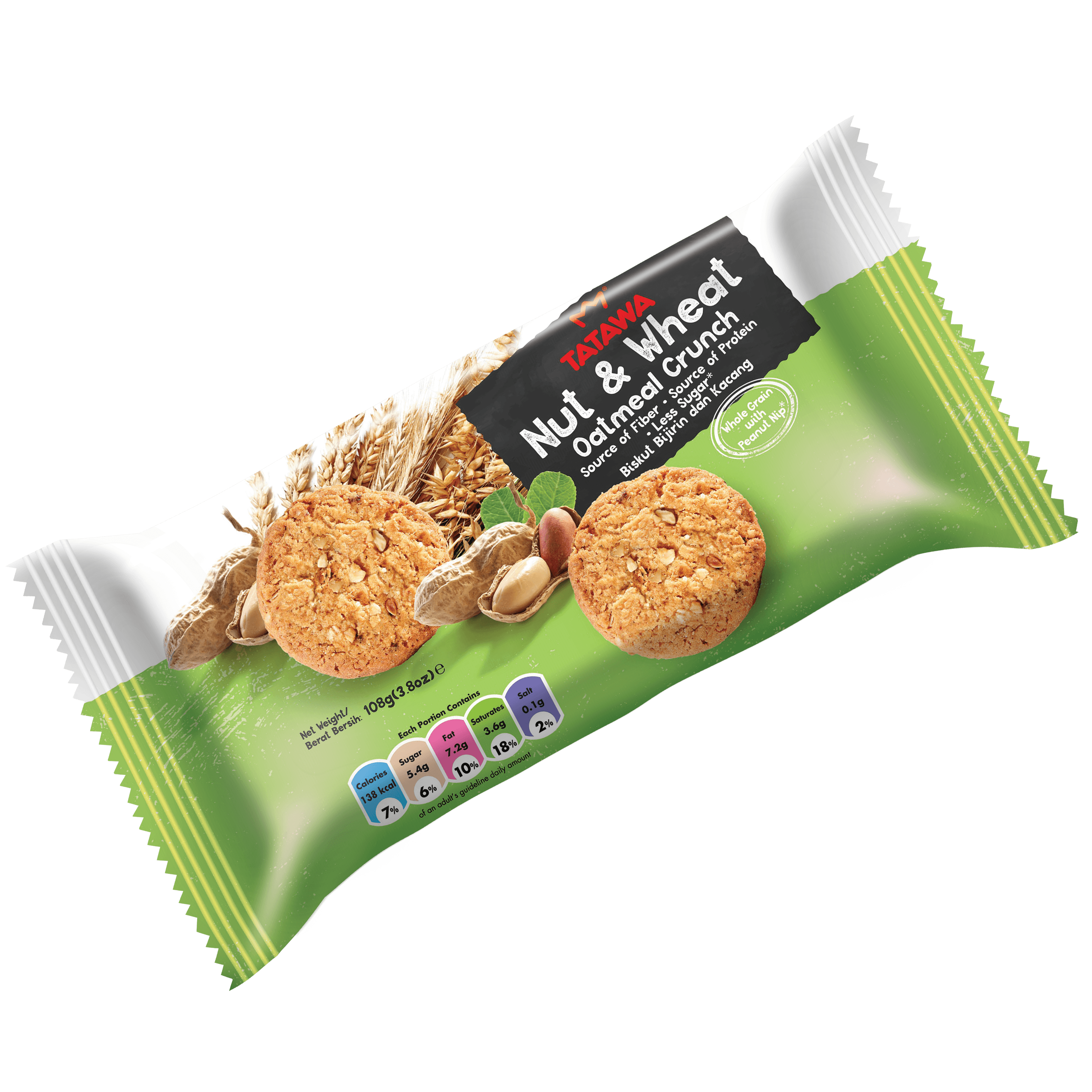 Nuts & Wheat Cookies 108g
